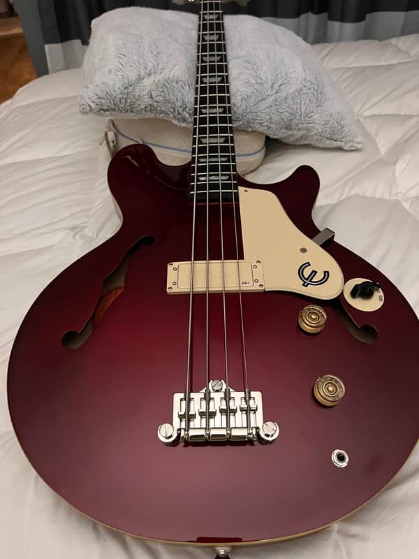 Epiphone Jack CASADY bass guitar Electric bass guitar 2022 - “Beautiful CANDY SPPLE RED” image 1