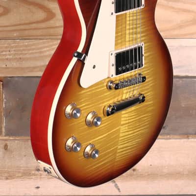 Gibson Les Paul Standard 60s Left-Handed Electric Guitar Iced Tea w/ Case image 2