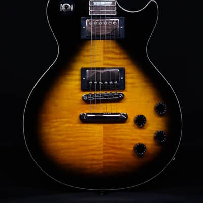 Burny Les Paul Custom P-90 Black Japan | Reverb