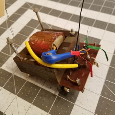 Grundig Mains transformer WJ. 9022 503 Transformer 240 / 6.3 V  Vintage Power Tested Tube Amp Project 1950s image 6