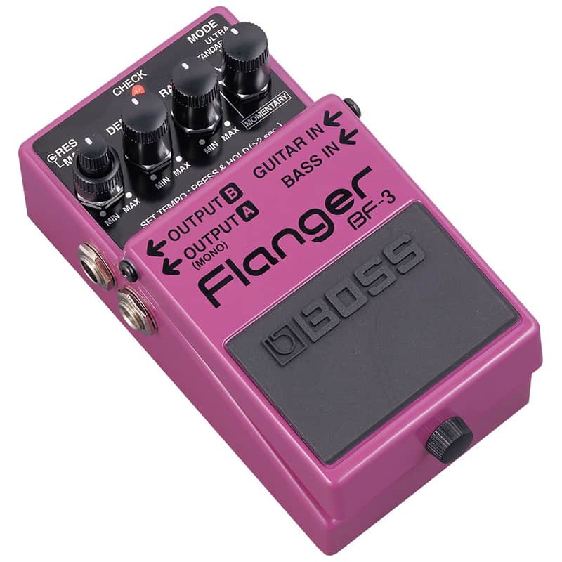 Used Boss BF-3 Flanger Guitar Effects Pedal image 1