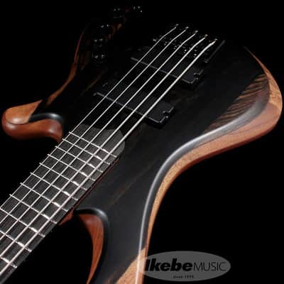 Mayones BE Elite 5 -Macassar Ebony Top/Ebony Fingerboard- with Aguilar DCB Soapbar image 4