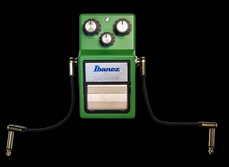 Ibanez TS9 Tube Screamer Overdrive Pedal with EBS Patch Cables-(No Box) image 1