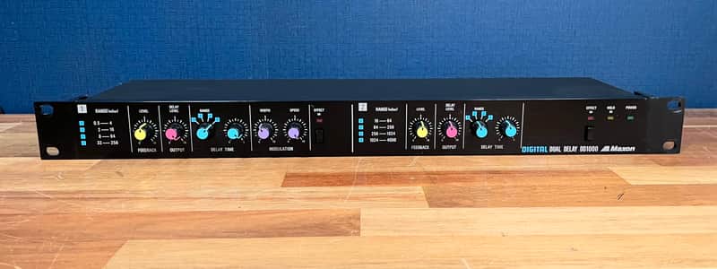 Maxon DD1000 Dual Digital Delay - 80's Vintage Rack | Reverb Austria