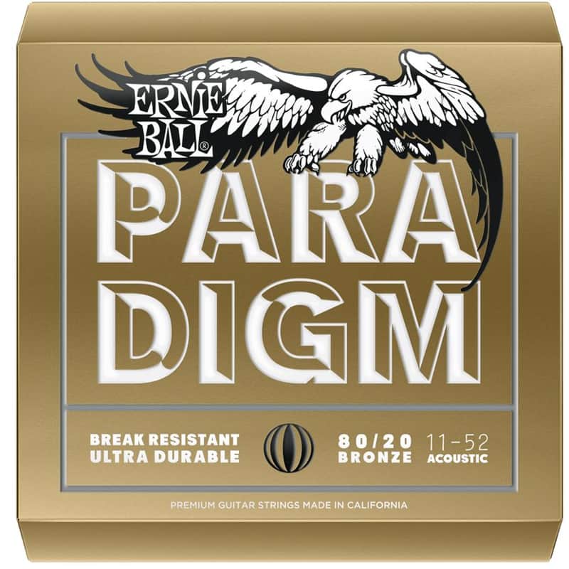 Ernie Ball 80/20 Bronze Paradigm Acoustic Strings - Light image 1