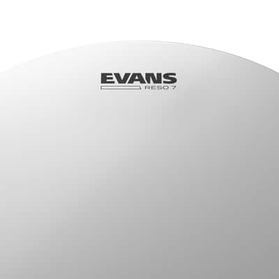 Evans Reso 7 Coated 16", B16RES7, Tom Reso - Tom Head image 2