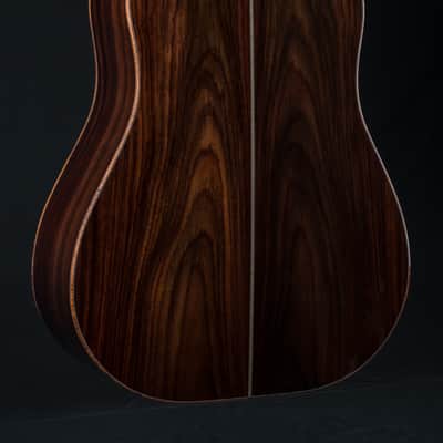 Huss and Dalton Baritone Custom Prototype #1 Wild Grain Indian Rosewood and Adirondack Spruce NEW image 15