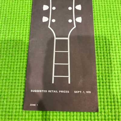 1970 Gibson Price List image 1