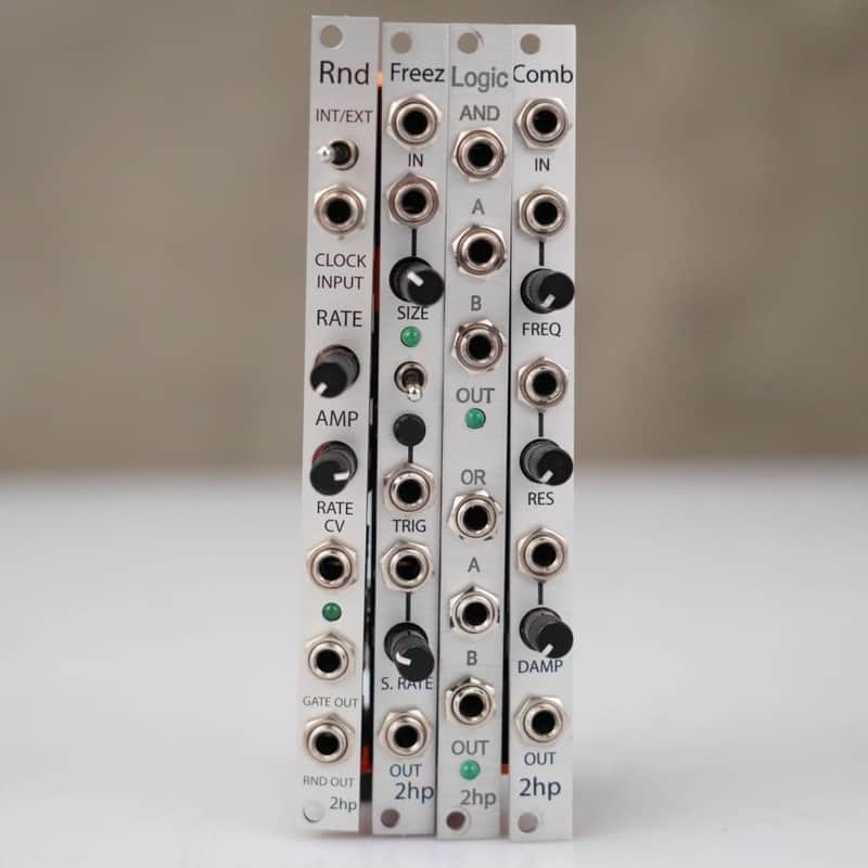 2hp Freez, Comb, Rnd, & Logic Eurorack Modules #58458 image 1