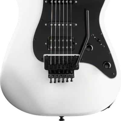 Jackson X Series Signature Adrian Smith SDXM Electric Guitar. Maple FB, Snow White with Black Pickguard image 10