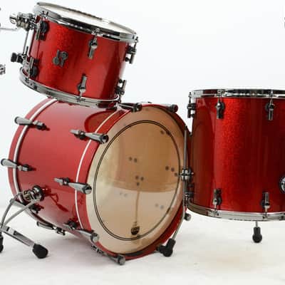 Sonor SQ2 3pc Drum Kit "Red Sparkle" image 5