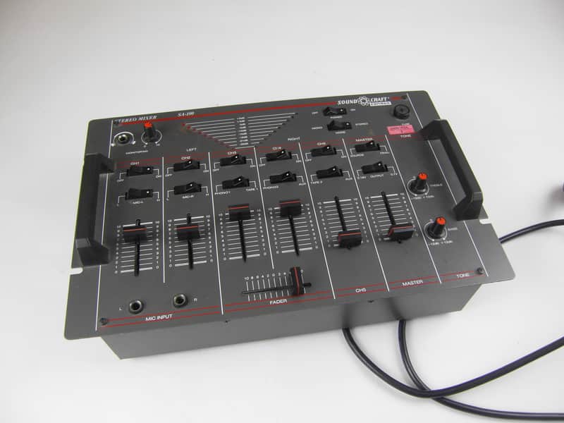 guter alter 6-Kanal Mixer Soundcraft SA-100 Mischpult DJ Mischer Conrad electronic image 1