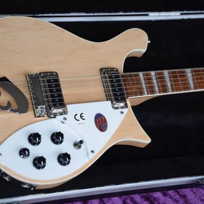Rickenbacker 620 Mapleglo made in USA * pure vintage tone & look & feel*play those legendary & authentic Ricky sounds* Comes with a gig bag ! *Beyers Best Offers for many brand new Rickenbacker models image 1