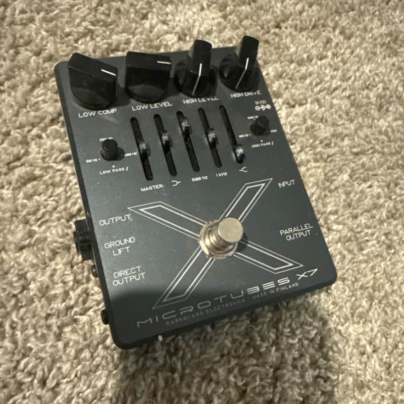 Darkglass Electronics Microtubes X7 Multiband Distortion 2018 - Present - Grey image 1