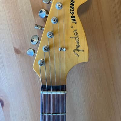 Fender Jag-Stang - Crafted in Japan (CIJ) - 2002-2004, Fiesta Red, All Original image 4