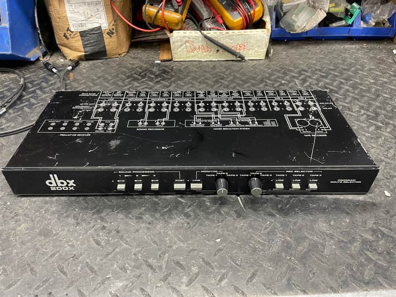 dbx 200x 3 tape deck/signal processing/noise reduction switcher. TESTED! image 1