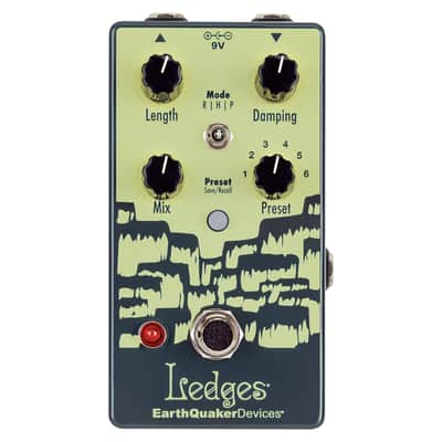 Ledges Tri-Dimensional Reverberation Machine EarthQuaker Devices image 1