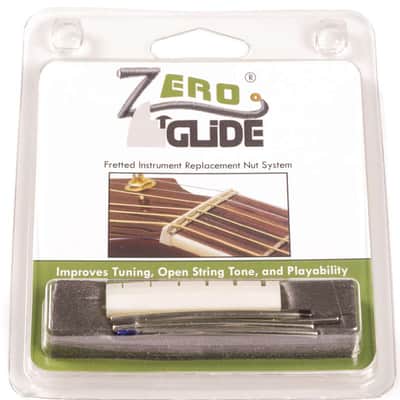 Genuine Zero Glide ZS-15L Slotted nut replacement system for Lefty Guitars image 1