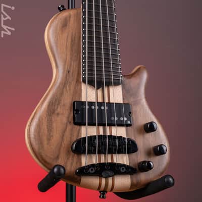 Mayones Cali 5 Mini Bass Flame Walnut Natural image 1