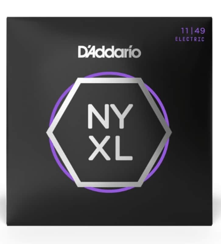 D'Addario NYXL1149 Nickel Wound Electric Guitar Strings Medium 11-49 image 1