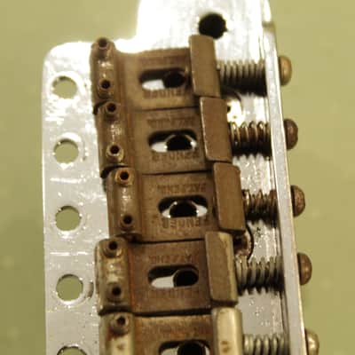 Vintage Pre-CBS Fender Stratocaster Tremolo Unit + Original Hardware! image 24
