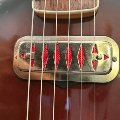 Fender Modern Player Coronado Guitar 2014 - 2018 - Black Cherry Burst image 4