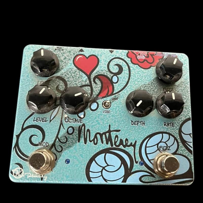 Keeley Monterey Rotary Fuzz Vibe 2016 - Present - Blue / Graphic  X13661 image 1