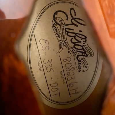 Gibson ES-335 1983 - Walnut image 14