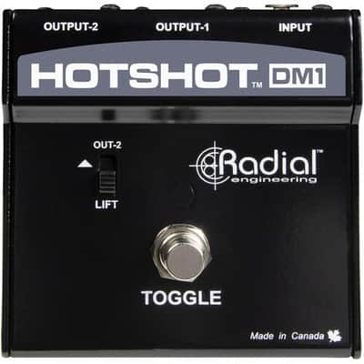 Radial Engineering HotShot DM-1 Dynamic Microphone Output Selector / Mute Switch image 2