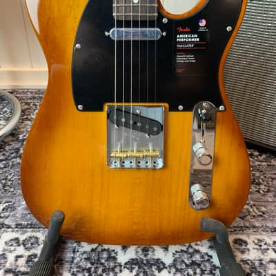 Fender American Performer Telecaster RW 2021 Honey Burst image 2