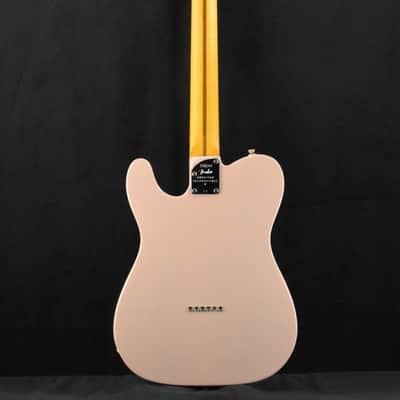 Fender American Professional II Telecaster Thinline Transparent Shell Pink Maple Fingerboard image 6