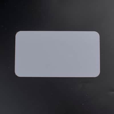 PVC Plastic Blank Block For Wide Range Humbucker Adapter Ring ,White