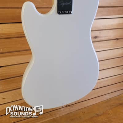 Squier Sonic Bronco Bass - Arctic White, M/N image 6