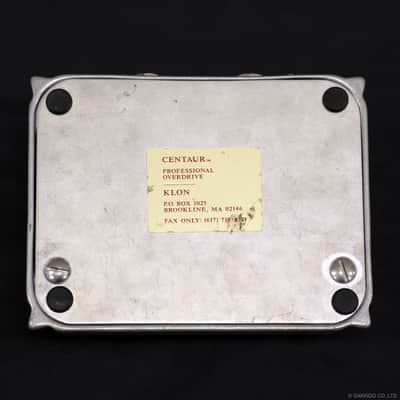 Klon Centaur Silver (Long Tail Horsie) #S160 | Reverb