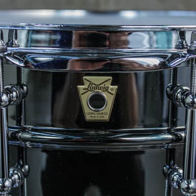 Ludwig Black Beauty 5" x 14" w/ Tube Lugs image 6