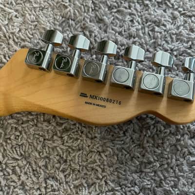 Fender Standard Telecaster 2010 Sunburst MIM Lefty Left-Handed Maple Neck Guitar image 7