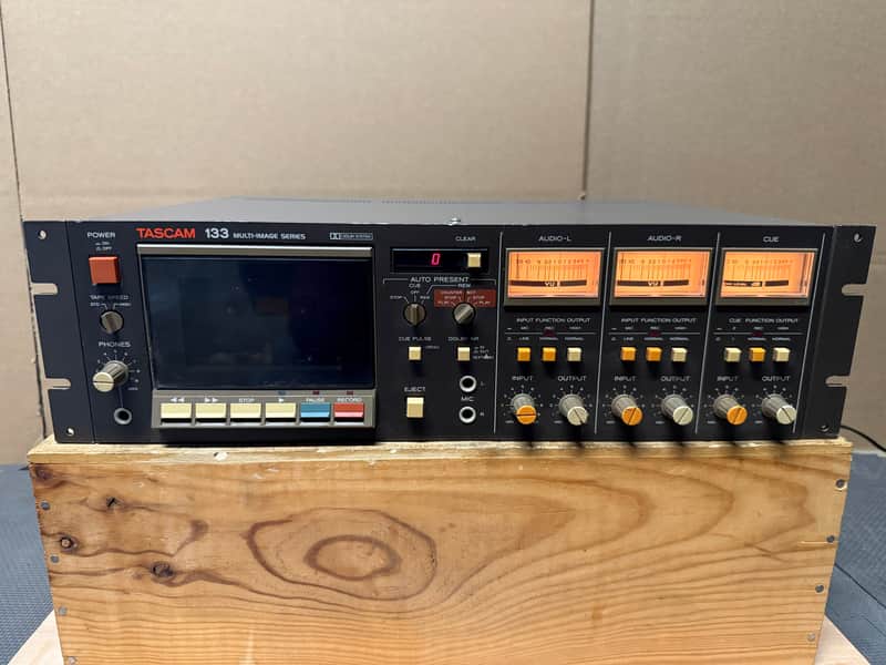 TASCAM 133 Two Speed Vintage Cassette Deck with Brand...A