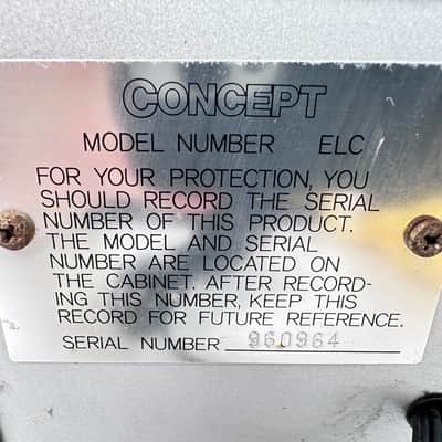 Vintage Concept ELC RARE Cassette Recording Deck image 11
