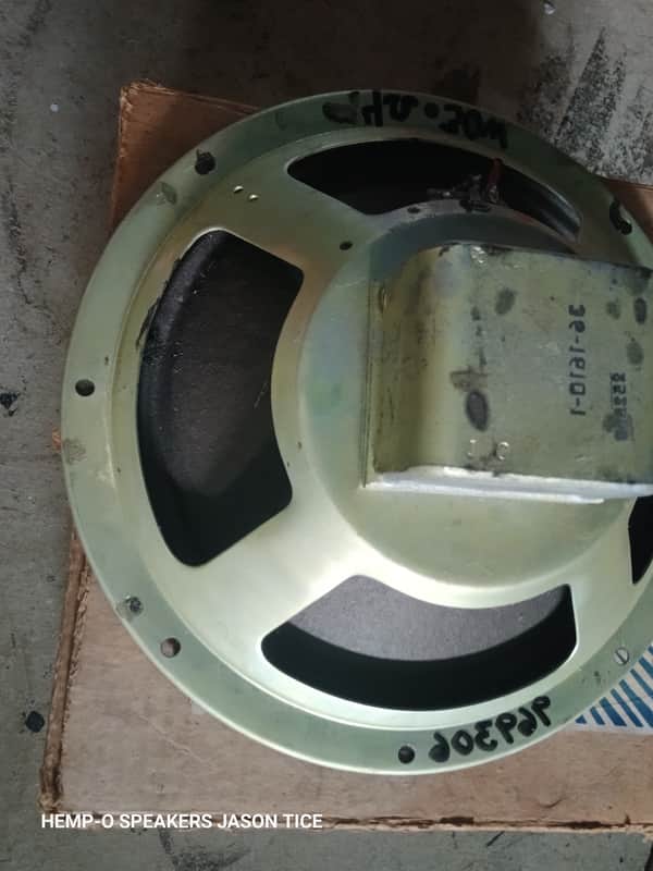 10" FENDER CHAMP ALNICO SPEAKER 4 OHMS FOUR OHMS  1940s PHILCO  36-1610 WITH BOX! image 1