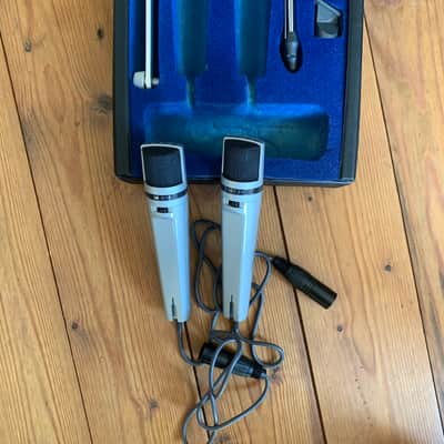 2x Uher M534 vintage microphone -- Stereopair! image 2