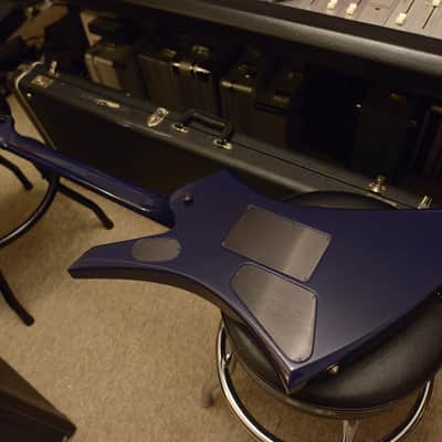 1985 USA Jackson San Dimas Custom Shop Kelly KE2 EMG 81 85 Floyd Rose Blue Quilt Quilted Maple Top image 14