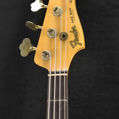 Fender Custom Shop Limited '64 Jazz Bass Journeyman Relic - Super Faded Aged Sonic Blue image 6