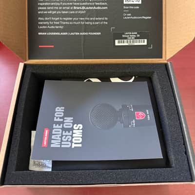 Lauten Audio Tom Mic Large Diaphragm Cardioid Condenser Microphone - Excellent Condition image 8