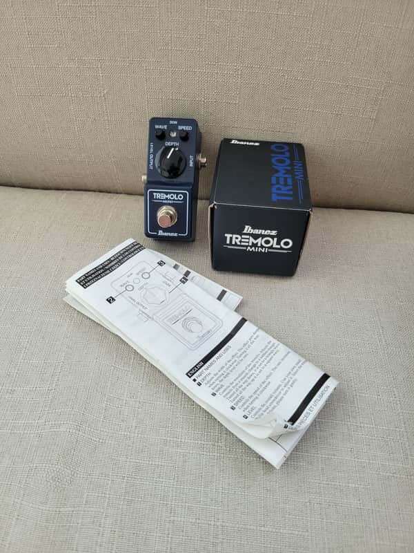 Ibanez Tremolo Mini pedal with box image 1