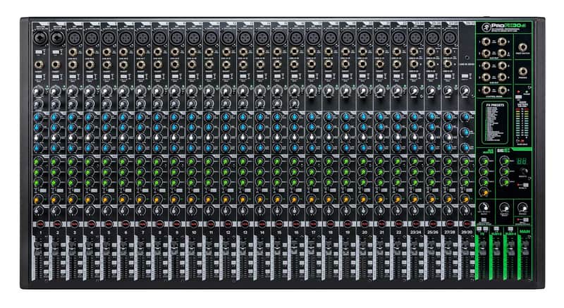 Mackie ProFX30v3 30-Channel 4-Bus Professional Effects Mixer w/USB ProFX30 v3 image 1