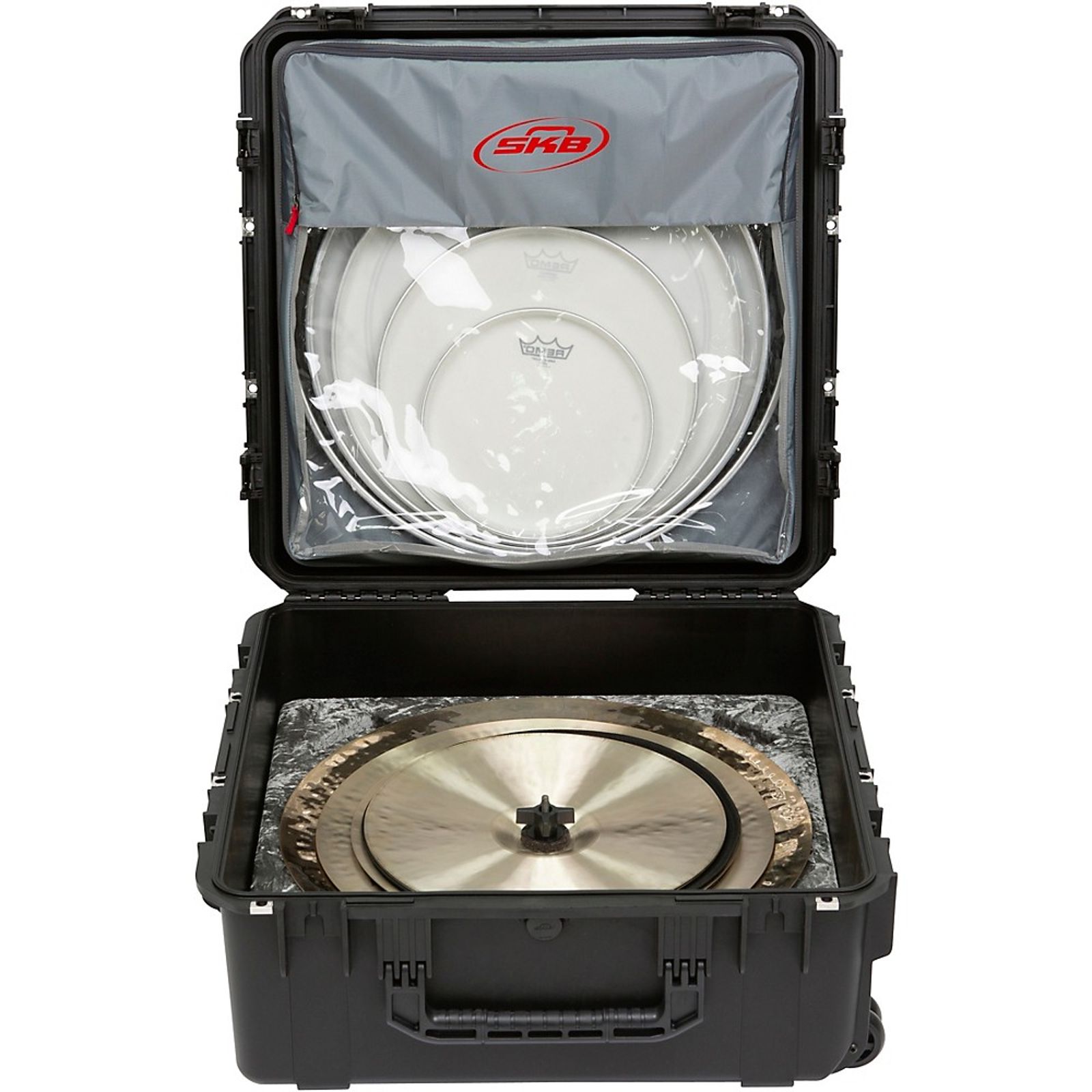 SKB 3i-2424-CF22 iSeries TSA Cymbal Flyer Case with Head Storage