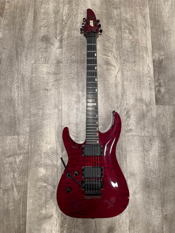 ESP Custom Order Horizon Left Handed 90s Teardrop Headstock
