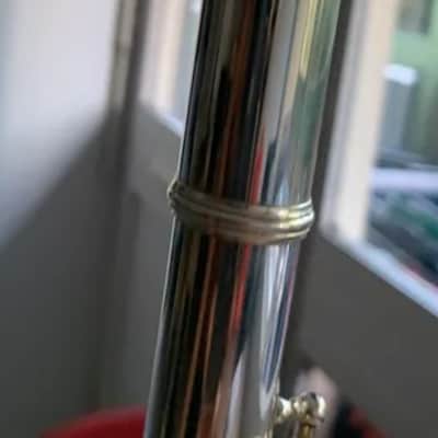 Flûte Traversière YAMAHA YFL 587 Tête Argent Massif image 8