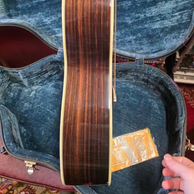 Ibanez Vintage MIJ Series 644 Orchestra Model Style Acoustic Guitar w Hard Case Hang Tags 1970s image 13