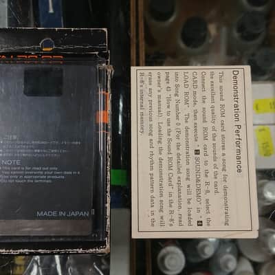 Roland SN-R8-03 Sound Effects 1990s - Black image 4